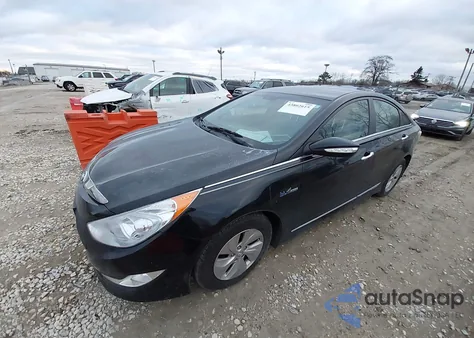 2015 Hyundai Sonata Hybrid from USA, damaged, VIN KMHEC4A43FA139561